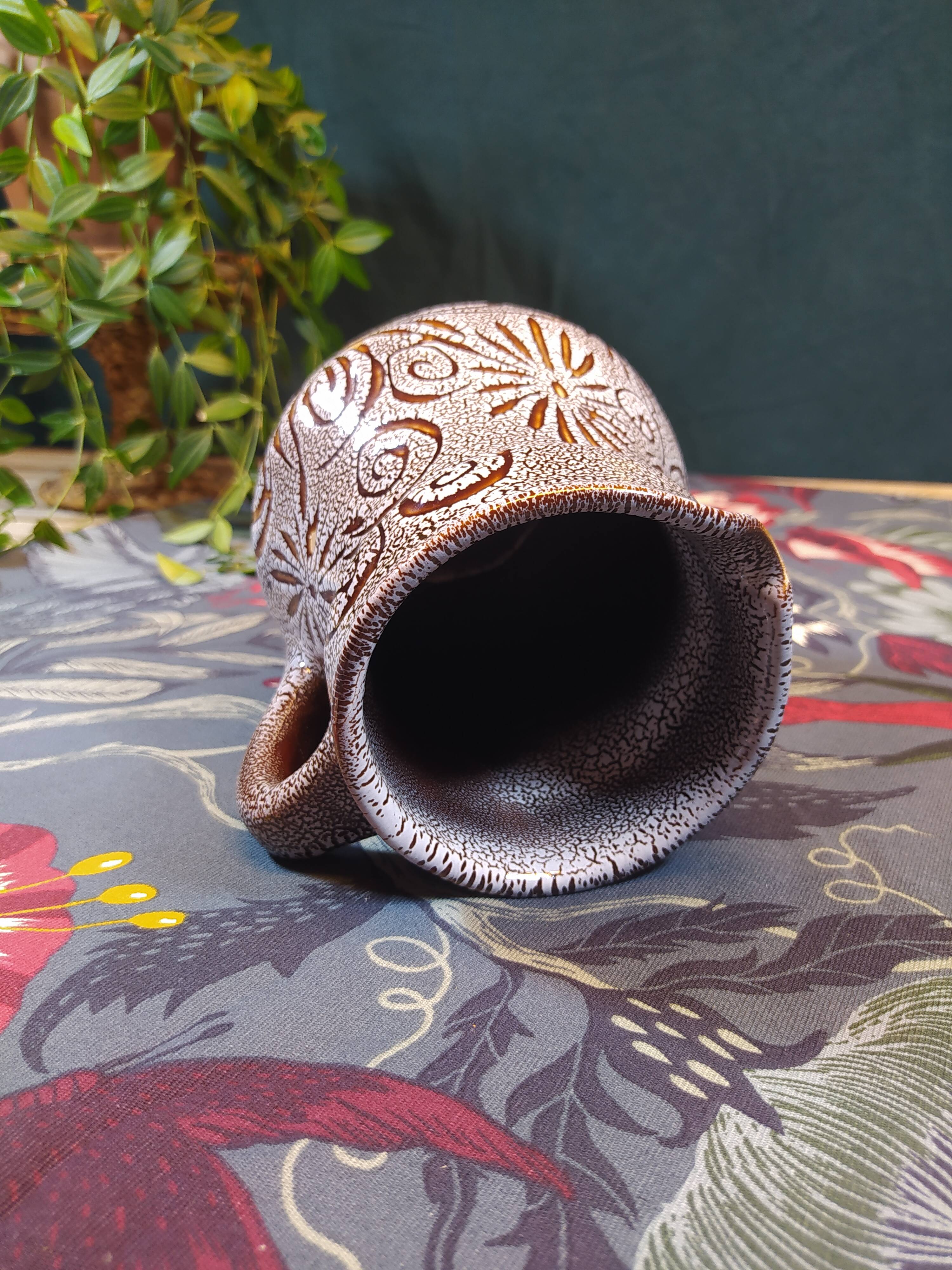 Vintage ceramic carafe