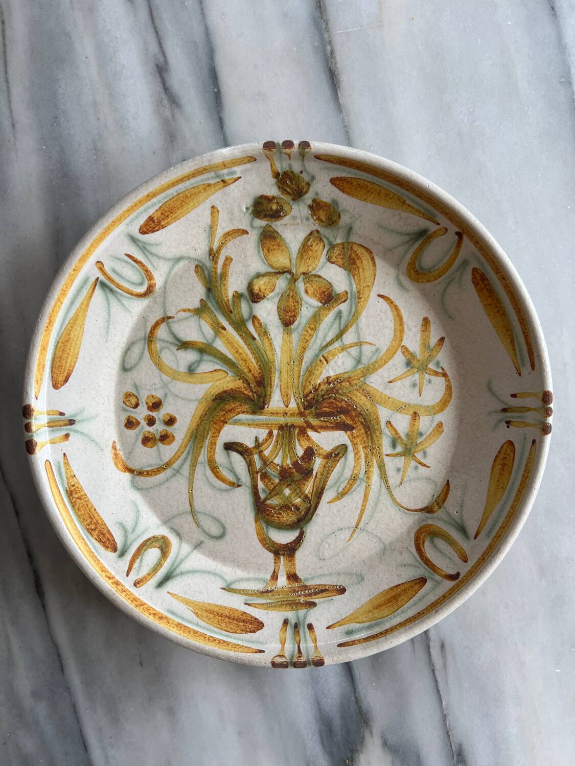 Keraluc Quimper Stoneware Dessert Plates