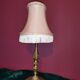 Golden fringe lamp