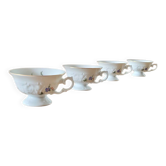 4 vintage coffee or tea cups
