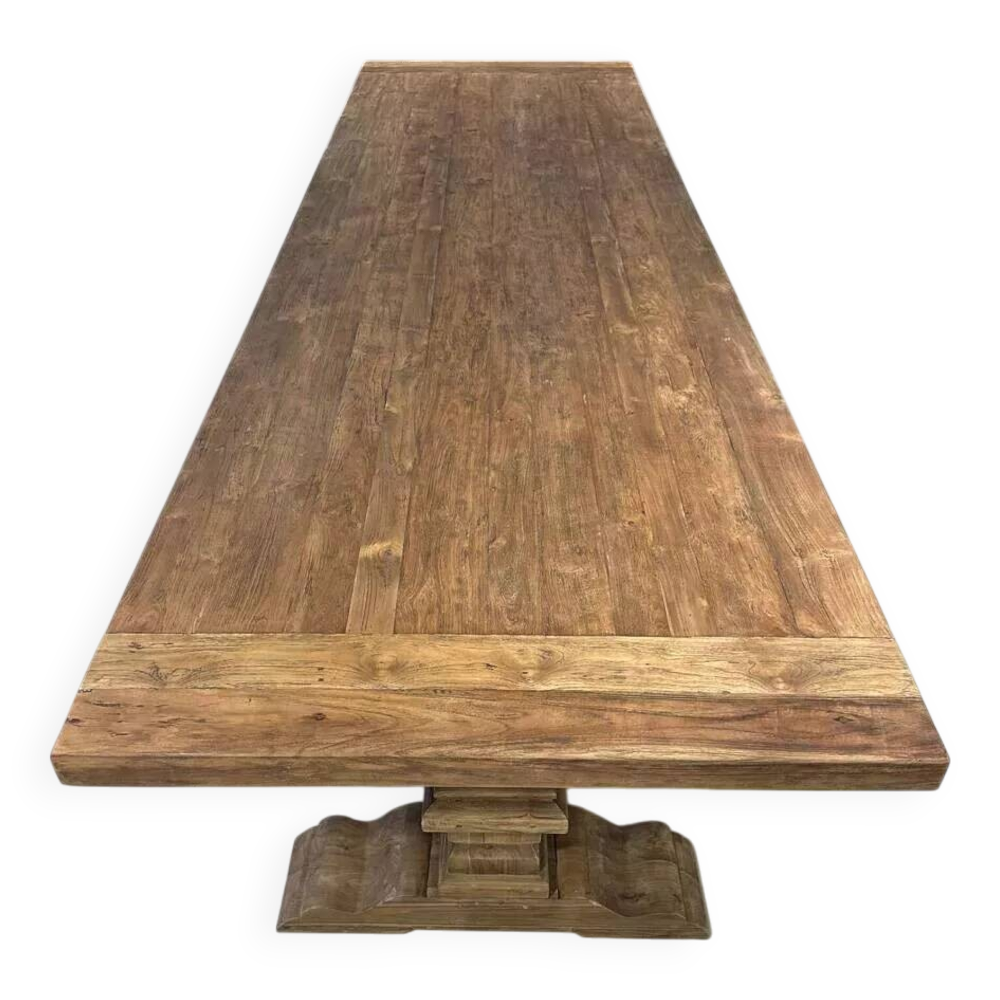 SPIRITO monastery table in solid oak - length 300 cm