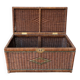 Coffre vintage en osier