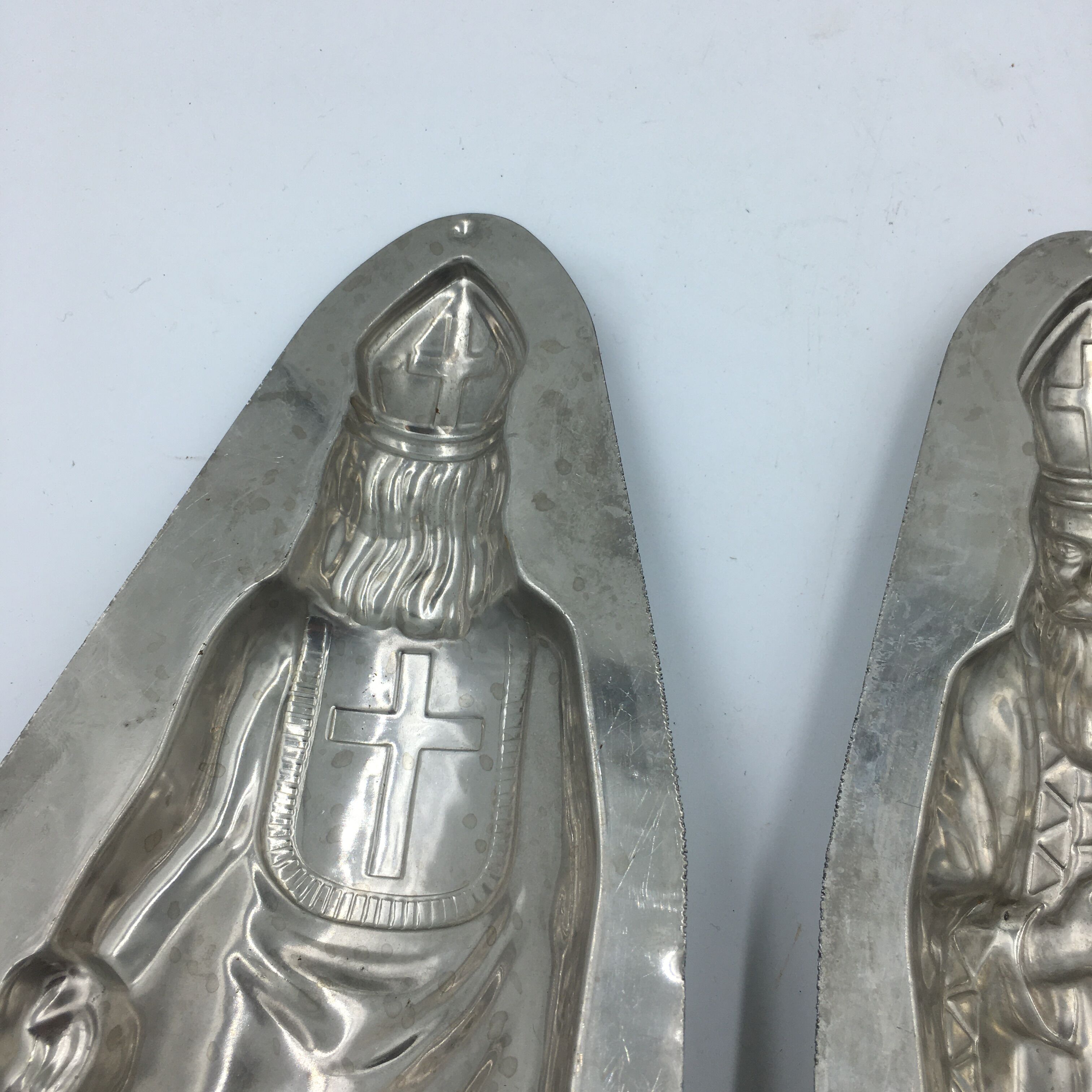 Chocolate mold of St. Nicholas