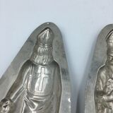 Chocolate mold of St. Nicholas