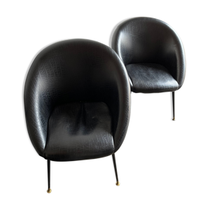 paire de fauteuils en