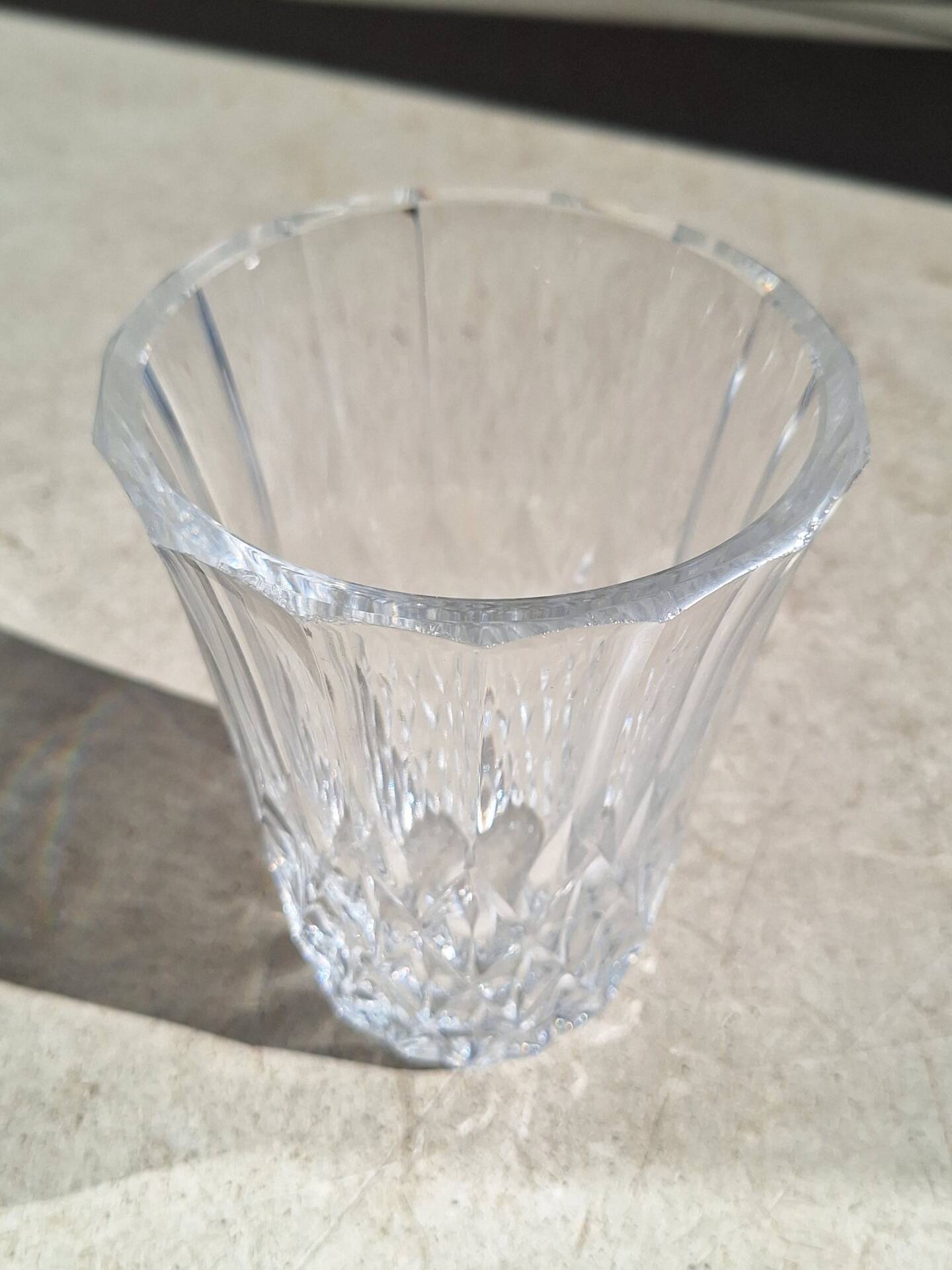 Vase en cristal Saint Lambert