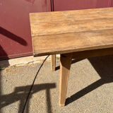 Table de ferme en chêne