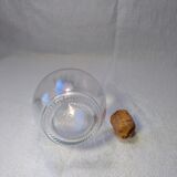 Moulded glass carafe