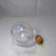 Moulded glass carafe
