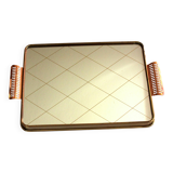 1950s Elegant mirror serving tray