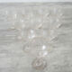 10 ancient engraved crystal digestive glasses