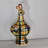Bottle Coq Keraluc Quimper André l'heguen Brittany France 1960
