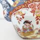 Japanese porcelain teapot with geisha decor