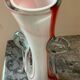 Two vintage ear vases made of Murano glass.