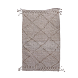 Berber carpet beige zanafi 95x155 cm
