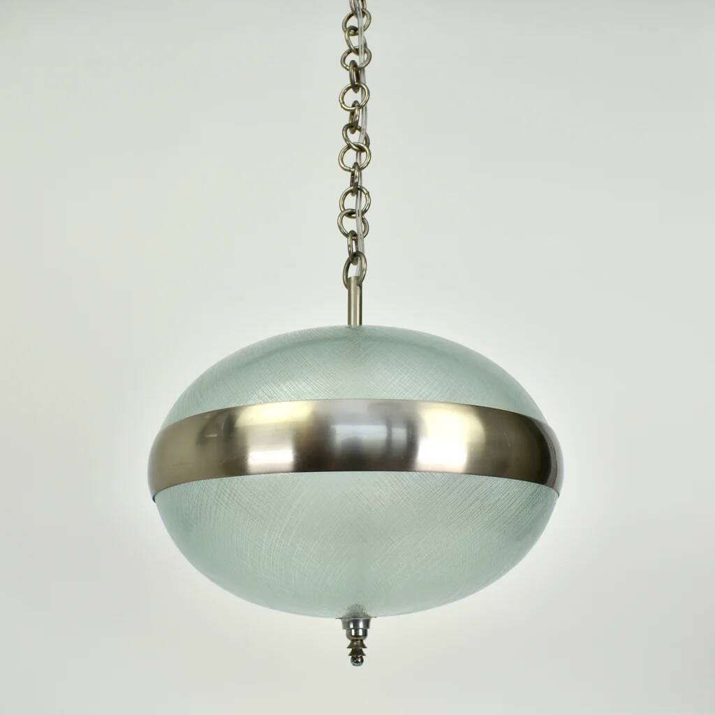 Italian pendant light from the 1950s, atomic era
