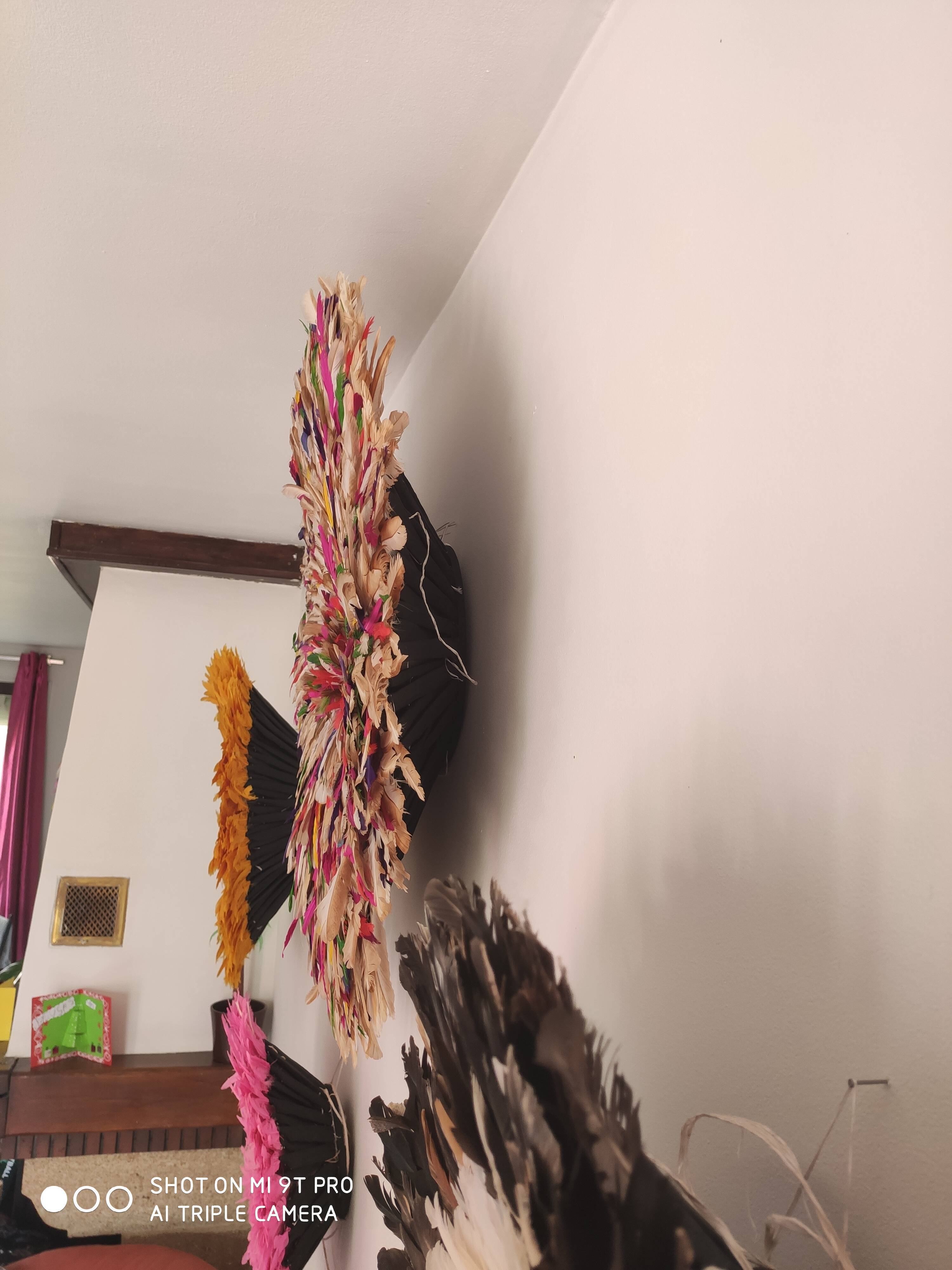 Juju hat speckled multicolored 80cm