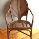 Pair of armchairs attributed to Vivai del Sud, Italy 70s/80s