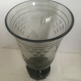 Ancient vase in bohemian crystal