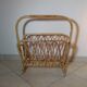 Magazine rack Wicker, early 1970s