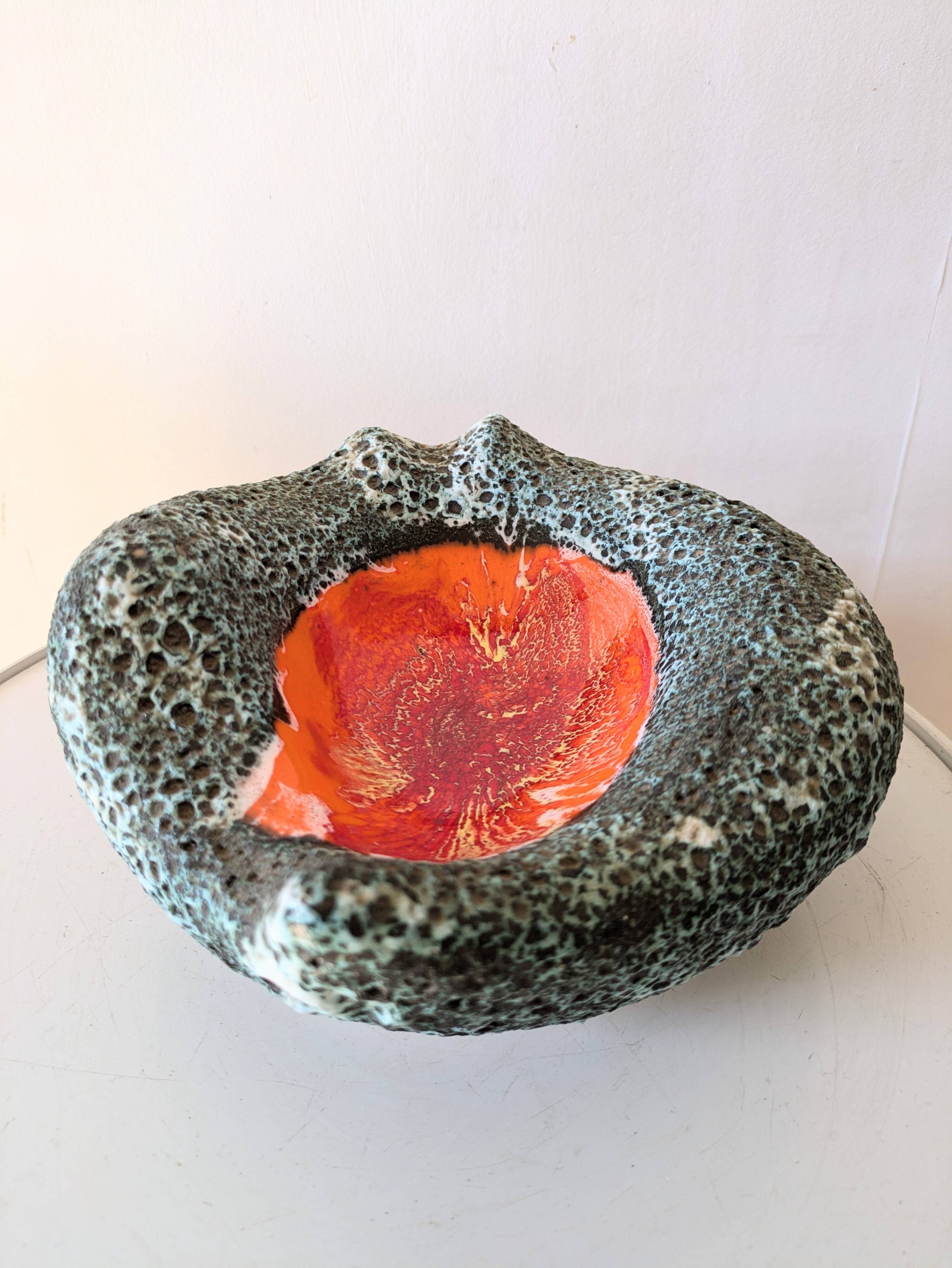 Volcanic lava pocket emptier, 70s design