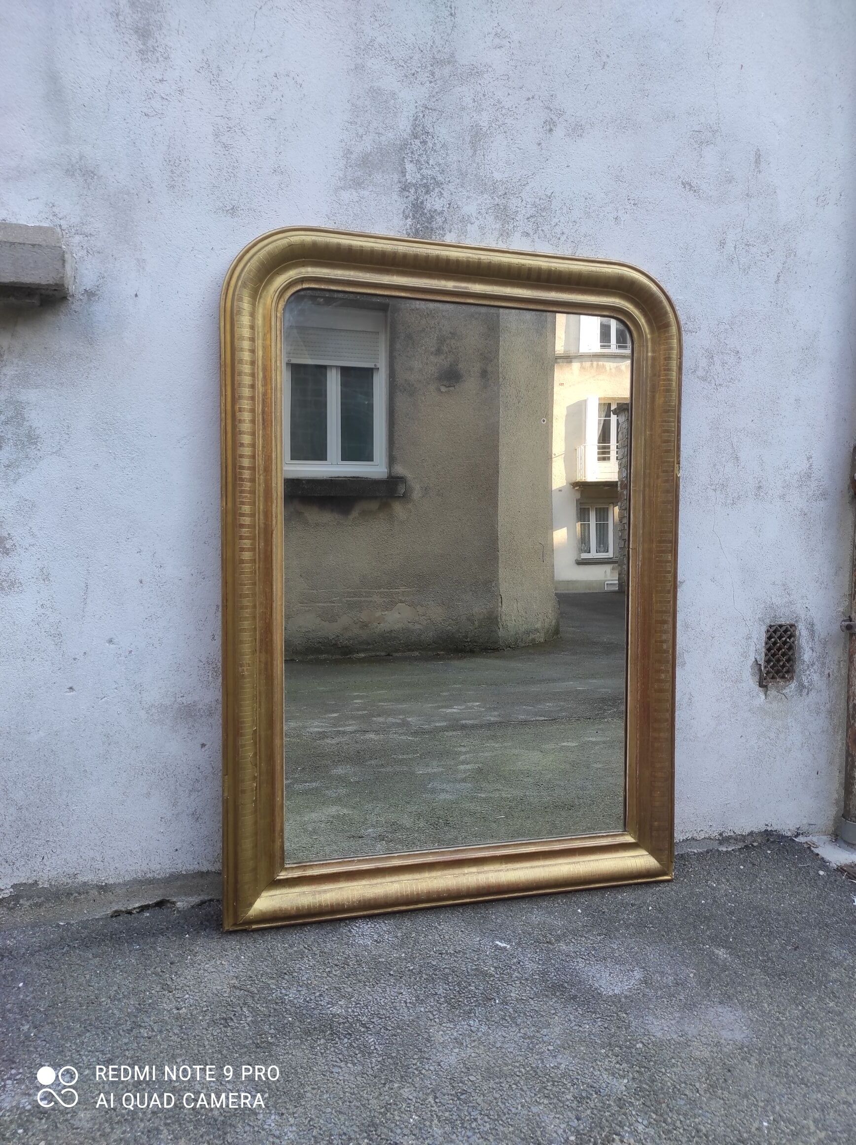 Old mirror Louis Philippe 128/92 cm