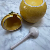 Vintage pear slip pot