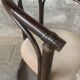Set of 4 midcentury bentwood bamboo Dutch dining chairs, Rohe Noordwolde 19