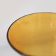 amber glass bubble vase