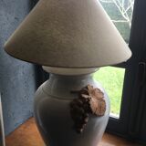 Ceramic grape lamp