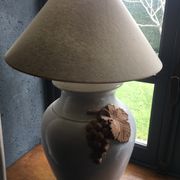 Lampe en céramique grappe de raisin