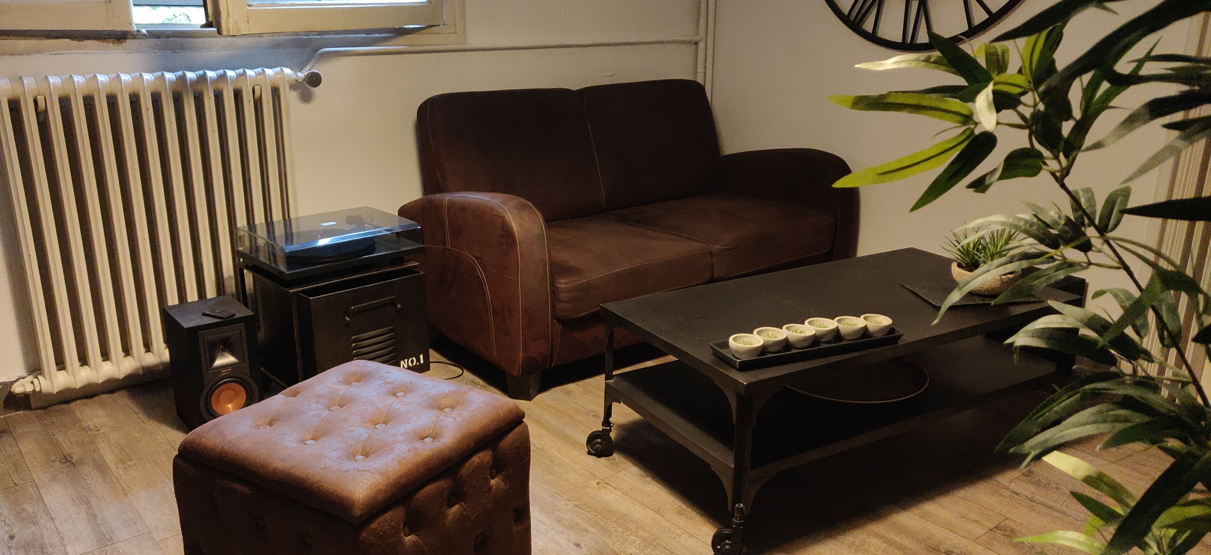 2-Seater sofa vettice effect