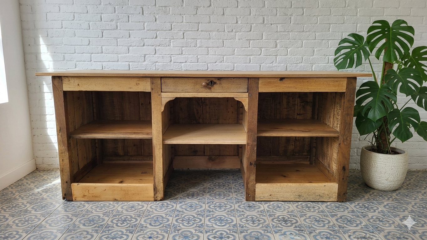 "Le Bel Ami" : Comptoir / Bureau de métier (XIXe)
