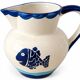 Vintage ceramic jug hand-painted – Portugal