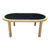 Rattan dining table 1980