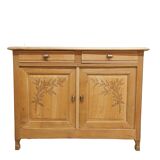 Solid oak Parisian sideboard