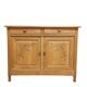 Solid oak Parisian sideboard