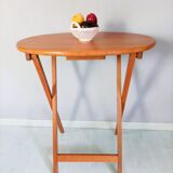 Folding side table