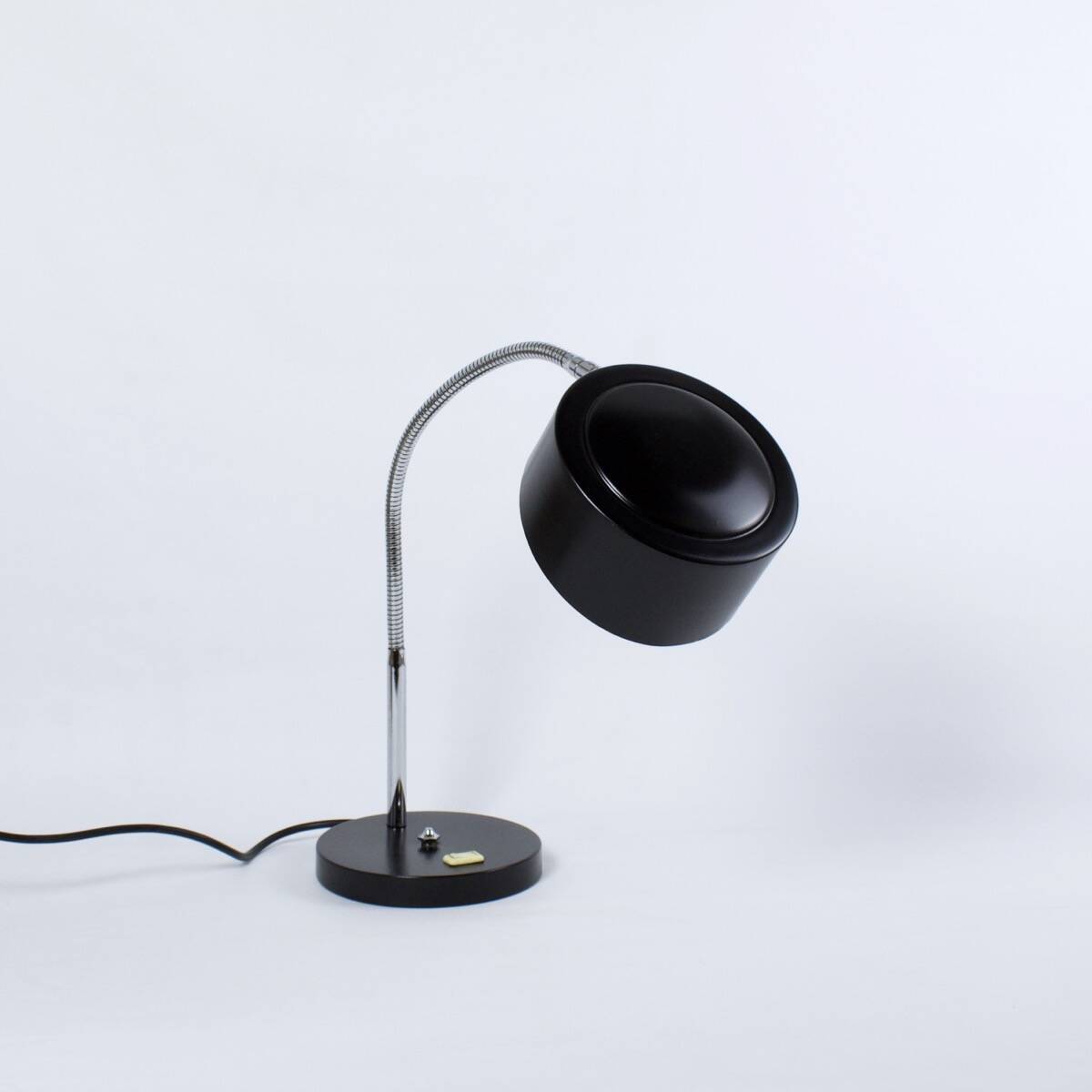 Lampe Philips vintage en métal laqué noir, 1950