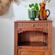 Bedside table - Art Deco wooden side table