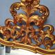 Baroque mirror Louis XV gilded wood ep XIX em - 105 cm