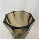 Smoked glass vase