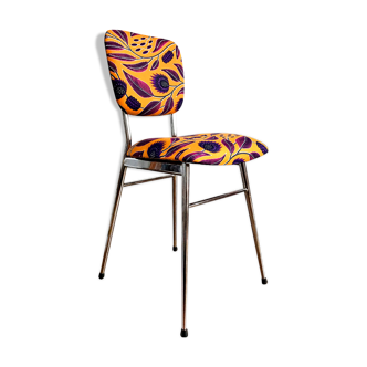 Re-carpeted vintage chair