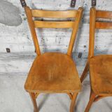 Paire de chaises bistrot Baumann