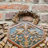 Louis XVI XVIII Eme Century Golden Wood Mirror