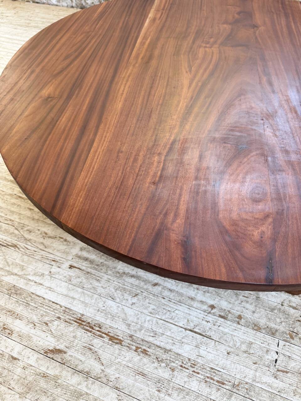 50s round tripod coffee table