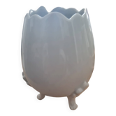 Limoges porcelain vase in the shape of an egg.
