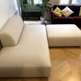 3-seater sofa and new pouf