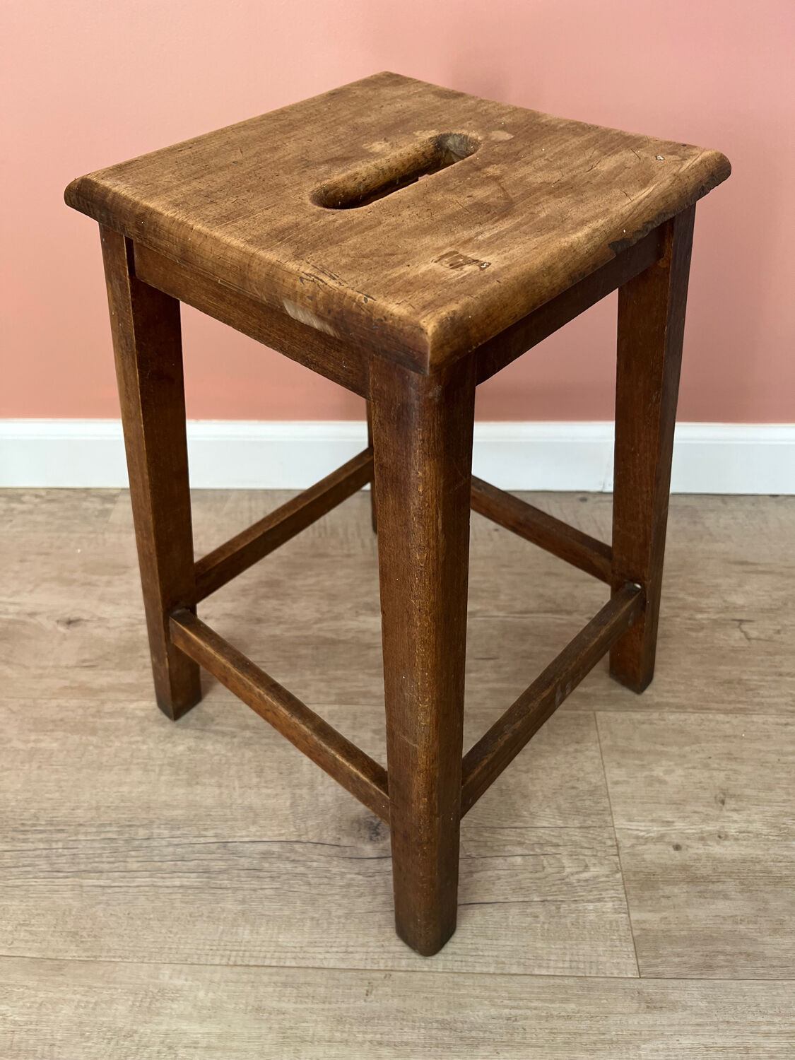 Wooden stool