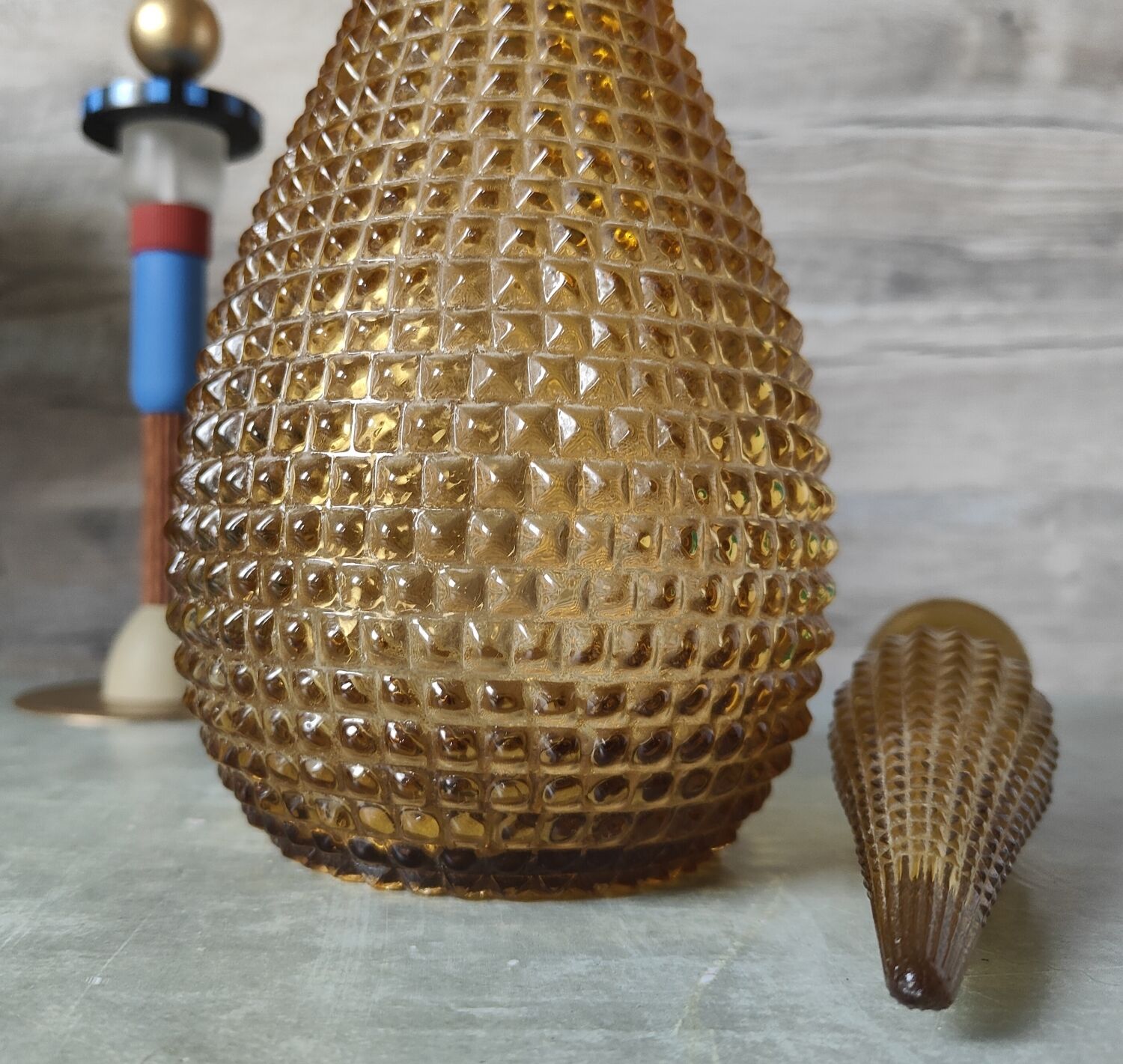 Bottle glass ampoli diamond tips